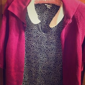 Dressbarn shrug and Worthington blouse